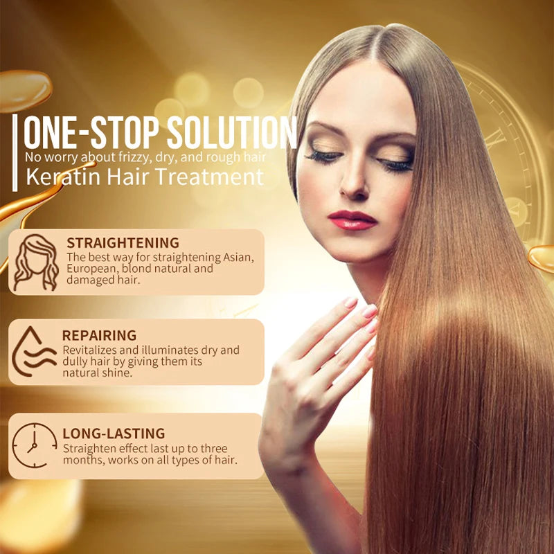 Keratin Treatment For Hair(1000ML) Bellezza Soul
