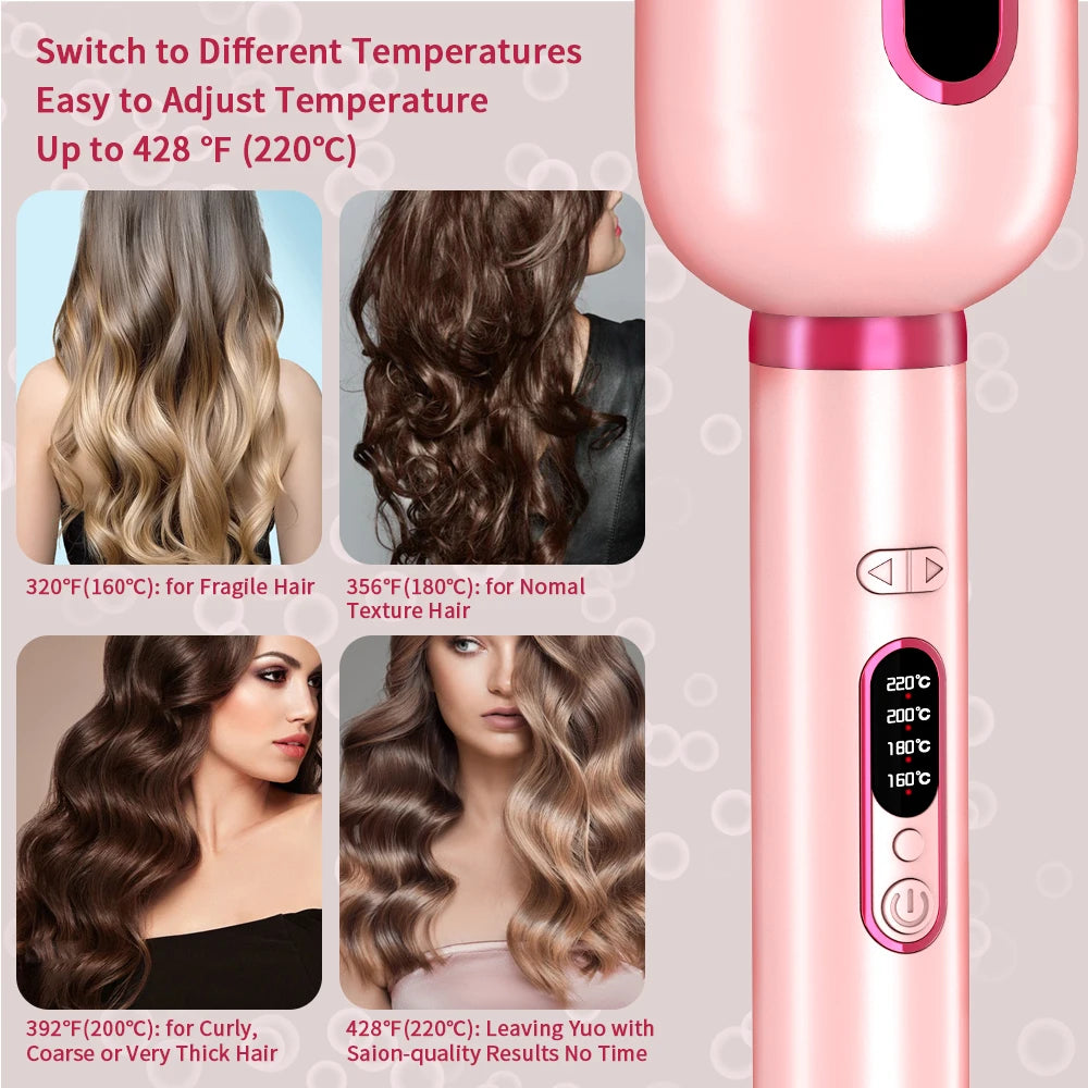 Automatic Hair Curler Rotating Waves Bellezza Soul